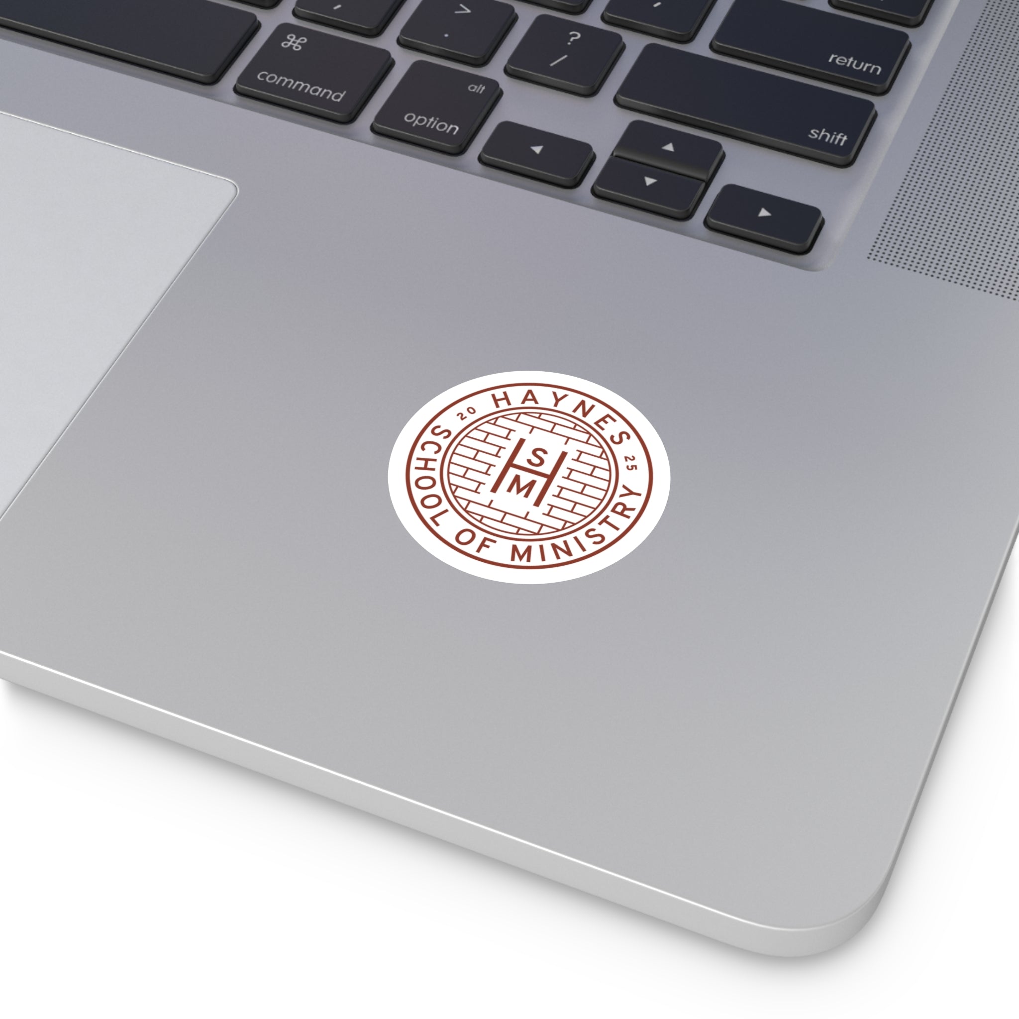 Haynes Crest Round Vinyl Stickers